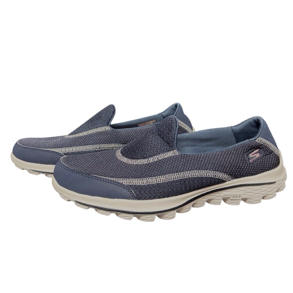 Skechers Golf Go Walk 2 Women’s Navy Blue/White Slip-On Loafers Size-9.5 EUC